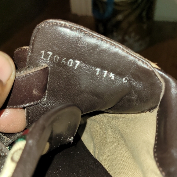 Gucci Brown and Beige Velcro Sneakers - Picture 8 of 9